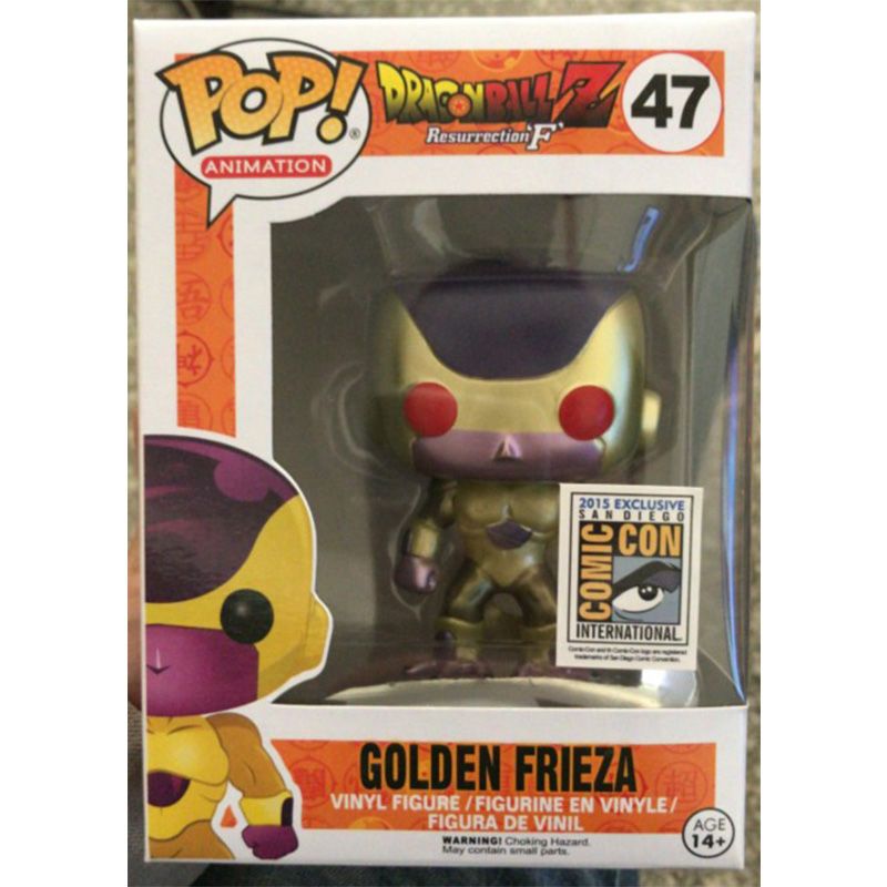dragon ball z funko pop golden frieza