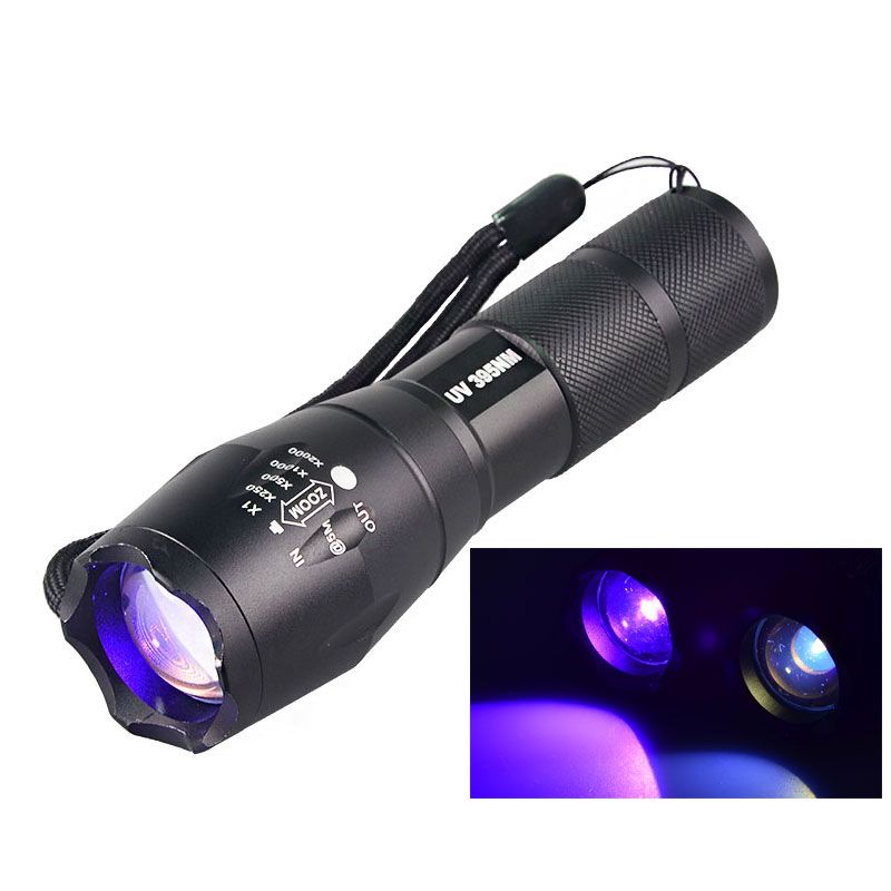 Electric Torch A New Military Grade Tactical UV Ultraviolet Flashlight