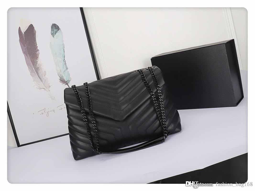 Fashion V Shape Flap Bag Lambskin Shoulder Bag Designer Handbags ...