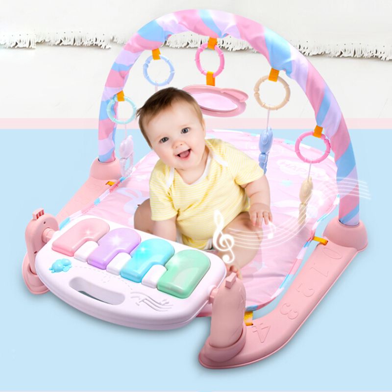 Acheter Vente Chaude Jouer Bebe Mat Bebe Gymtoys 0 12 Mois Doux Eclairage Hochets Jouets Musicaux Pour Bebes Brinquedos Lecture Piano Gym De 21 94 Du Enmei006 Fr Dhgate Com