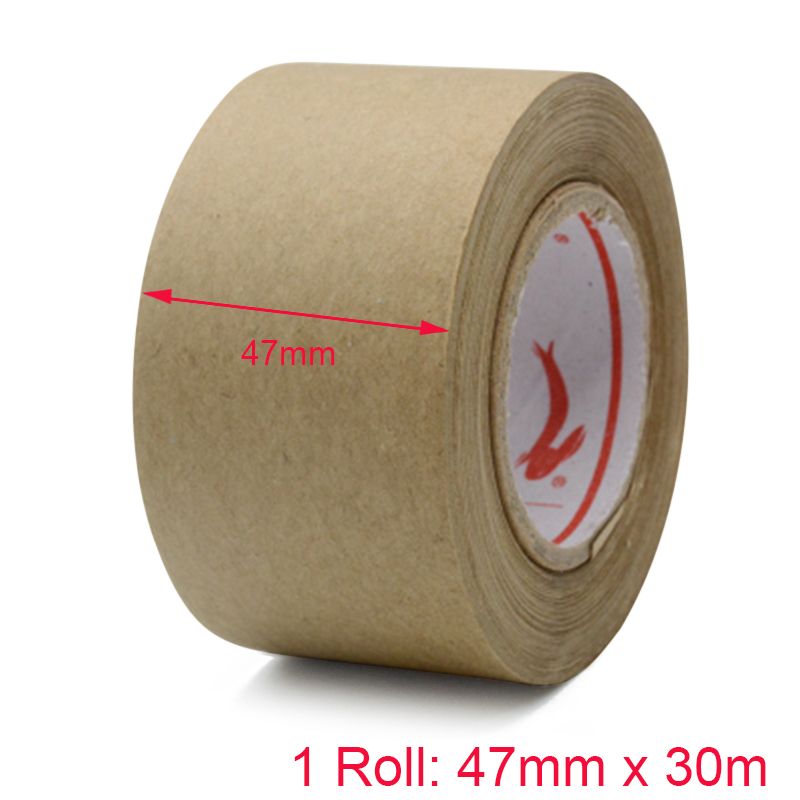 2016 30m Gummed Kraft Paper Tape Bundled Adhesive Paper Tapes Sealed