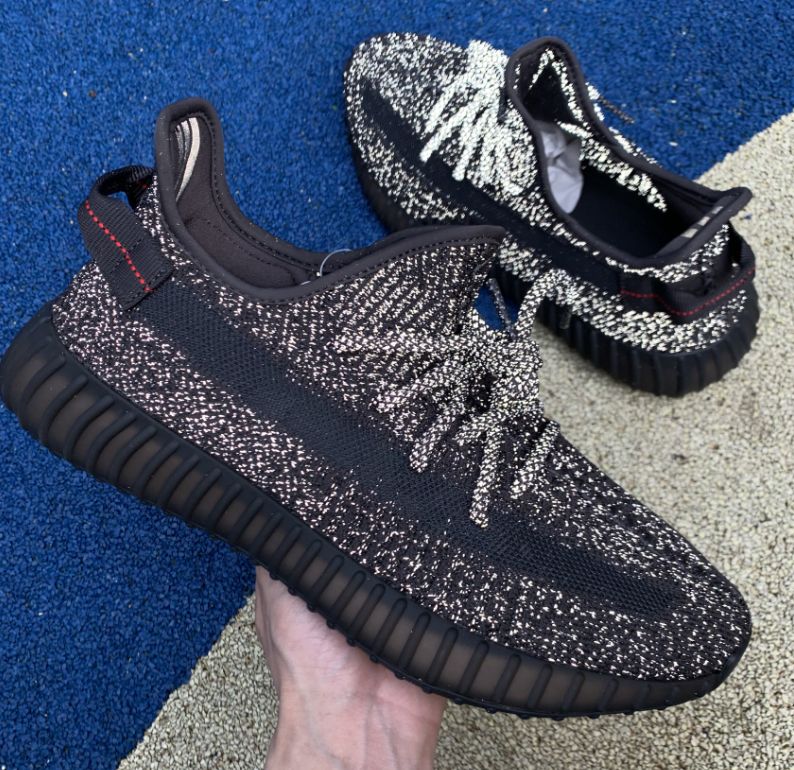 2021 2020 DHL Boost 350 Shoes Kanye West Black Black 2021 2020 DHL Boost 350 Shoes Kanye West Black Black