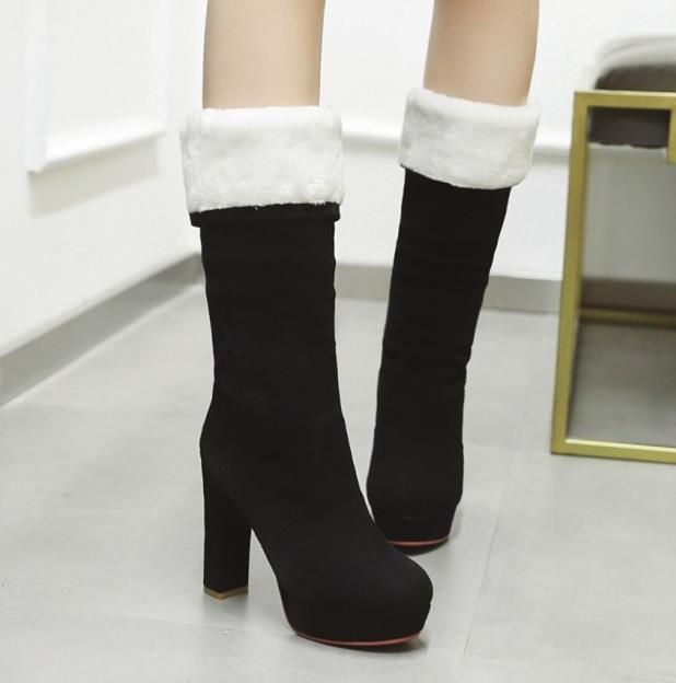 platform designer boots