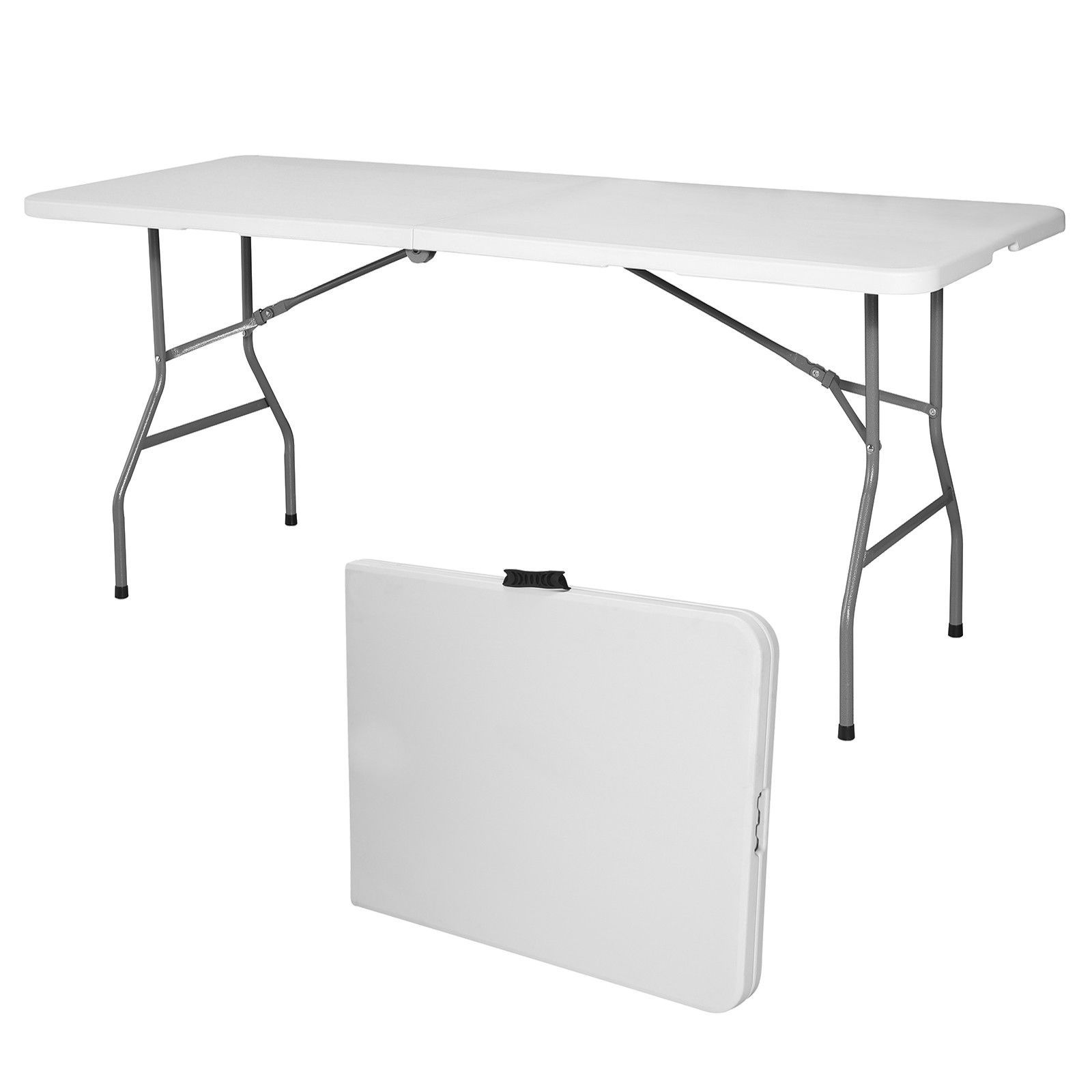 2018 6 Portable Folding Table Indoor Outdoor Camp Party 2018 6 Portable Folding Table Indoor Outdoor Camp Party Picnic Plastic From Xiangxing668 48 24 Dhgate Com