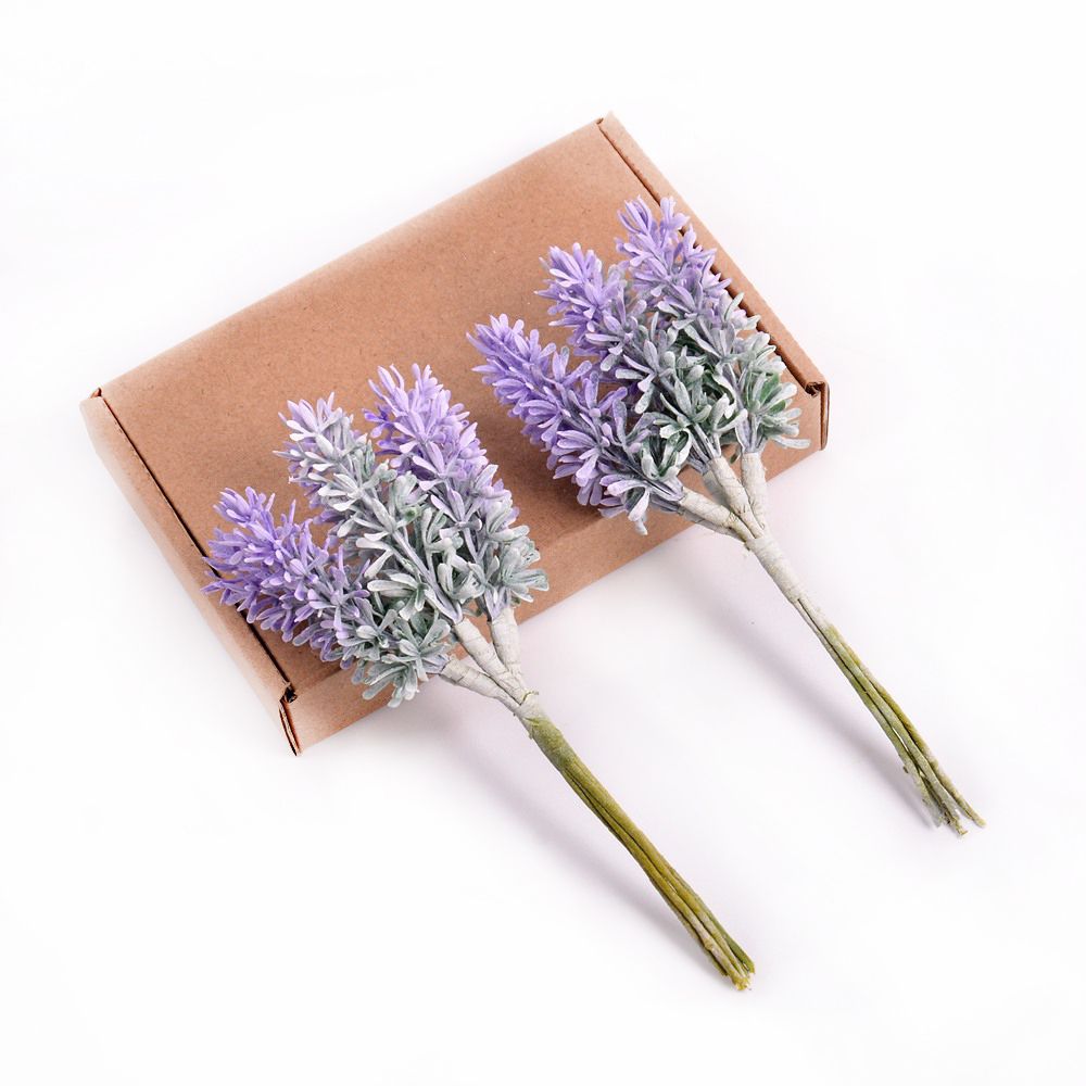 2019 Hot Sale Wholsale Mini Lavender Artificial Flowers Handmade