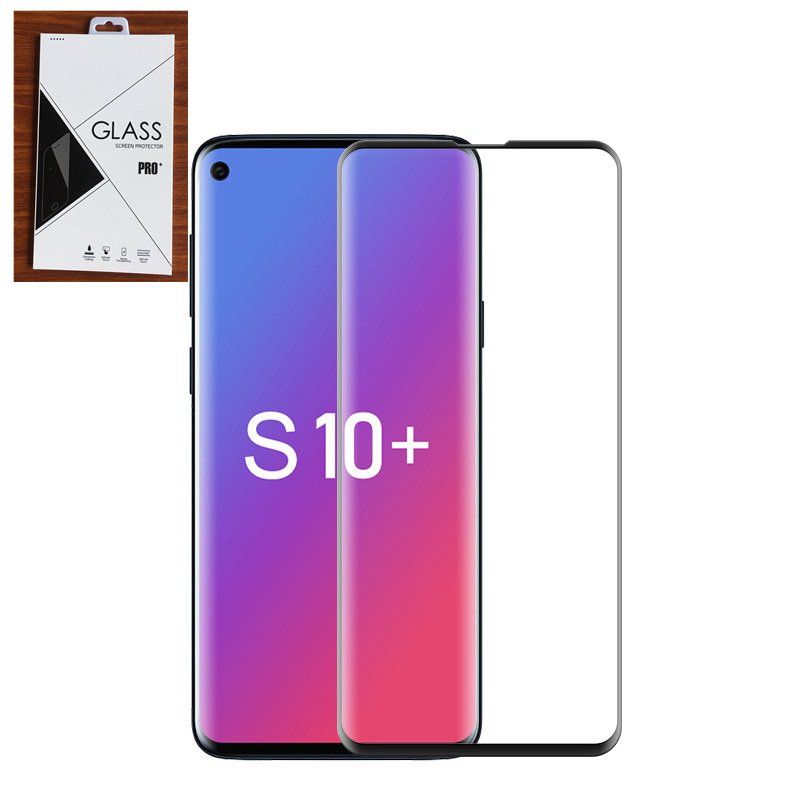 For Samsung Galaxy S10 LITE S10 PLUS Full Cover 3D Curved Tempered