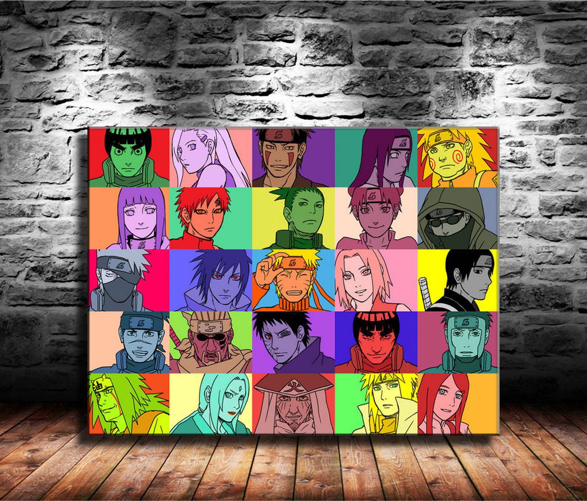 2020 Naruto, Shippuden New Anime,Canvas Prints Wall Art ...
