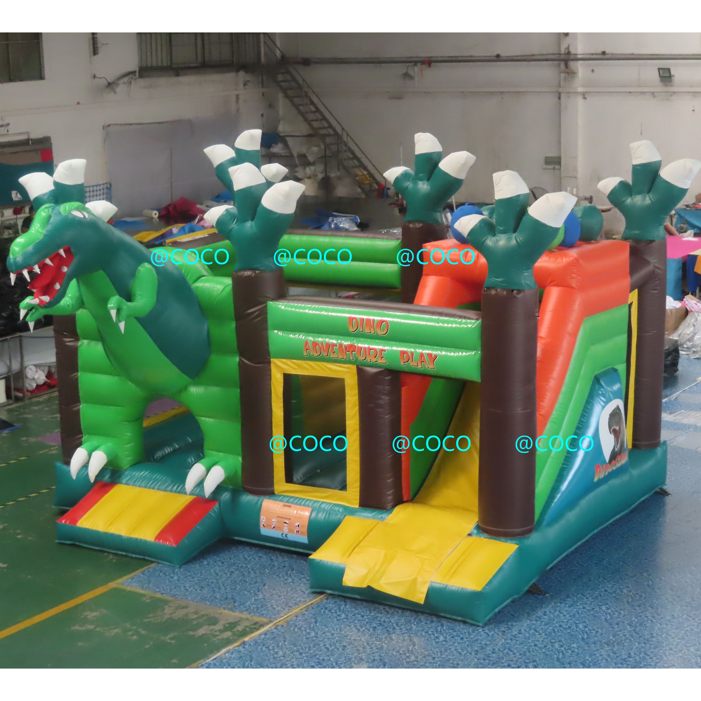 giant inflatable dino