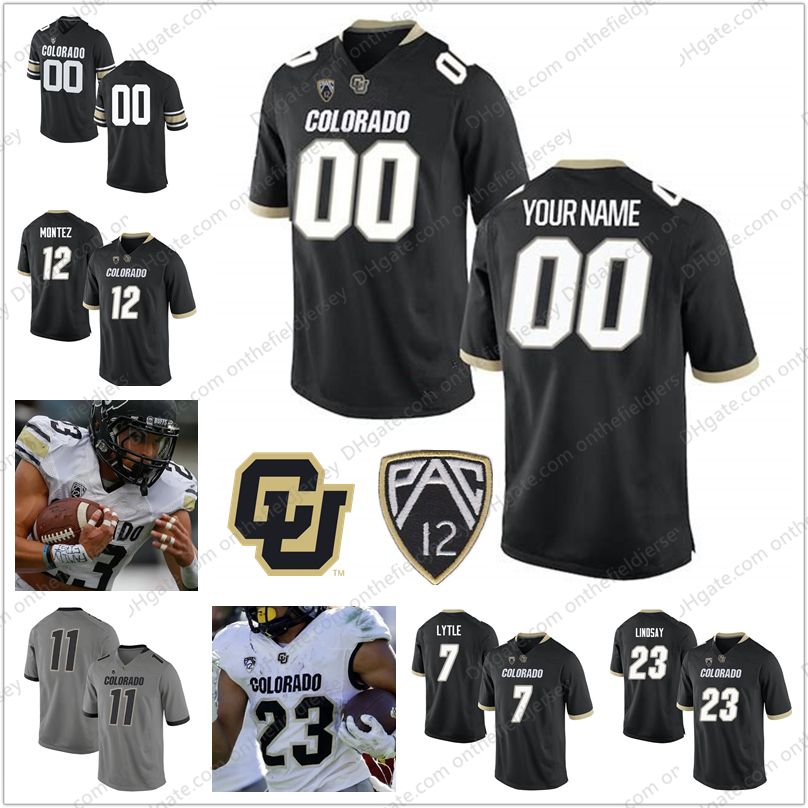 2020 Custom NCAA Colorado Buffaloes College Football Jerseys Stitched