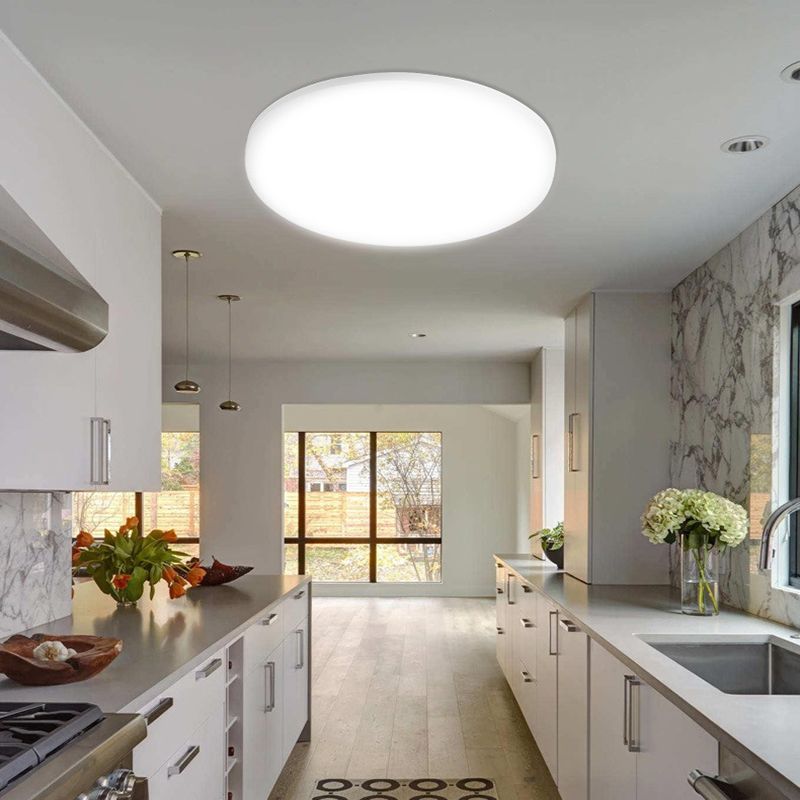 2021 Nordic Modern Designer Round White LED Ceiling Light Fixtures Lamp
