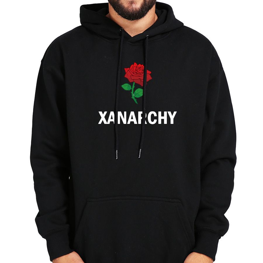 2019 Xanarchy Sweatshirts Lil Xan Hoodies Rapper Autumn Winter Long