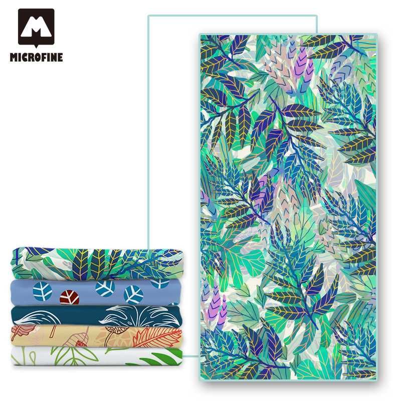 Microfine Microfiber Beach Towel Large Women Swimming Pool Bath Towel Fast Dry Mat Fiber Summer Custom Travel Blanket For Kids