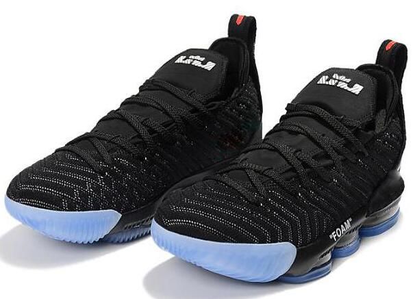 lebron 16 black red