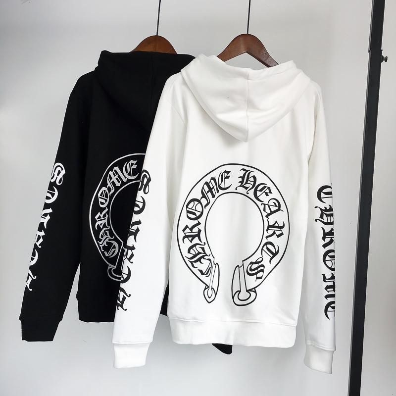 2020 Chrome Hoodie Hearts Brand Hoodie Hip Hop Luxury Mens Hoodie