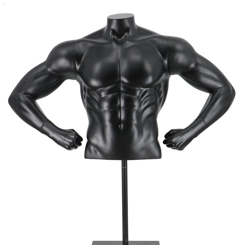 2021 Fashion Style Male Upper Body Muscle Mannequin Muscle Maniqui With