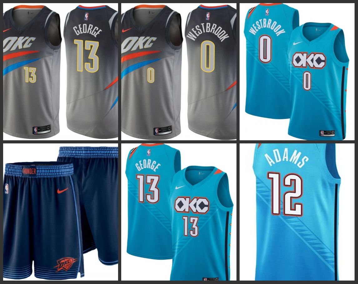 oklahoma city thunder jersey 2019