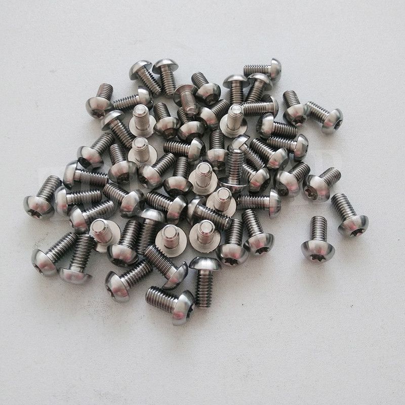 2021 Titanium Bolts Wholesale M5 X 10mm Screw Titanium Ti Cycling