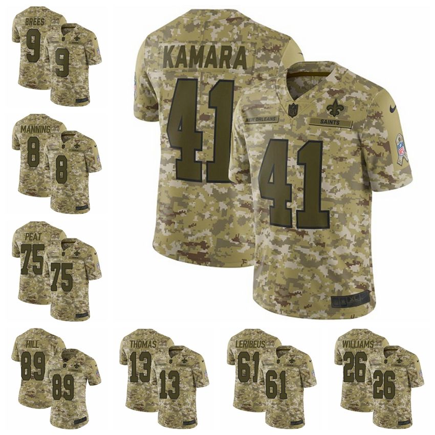 drew brees military jersey
