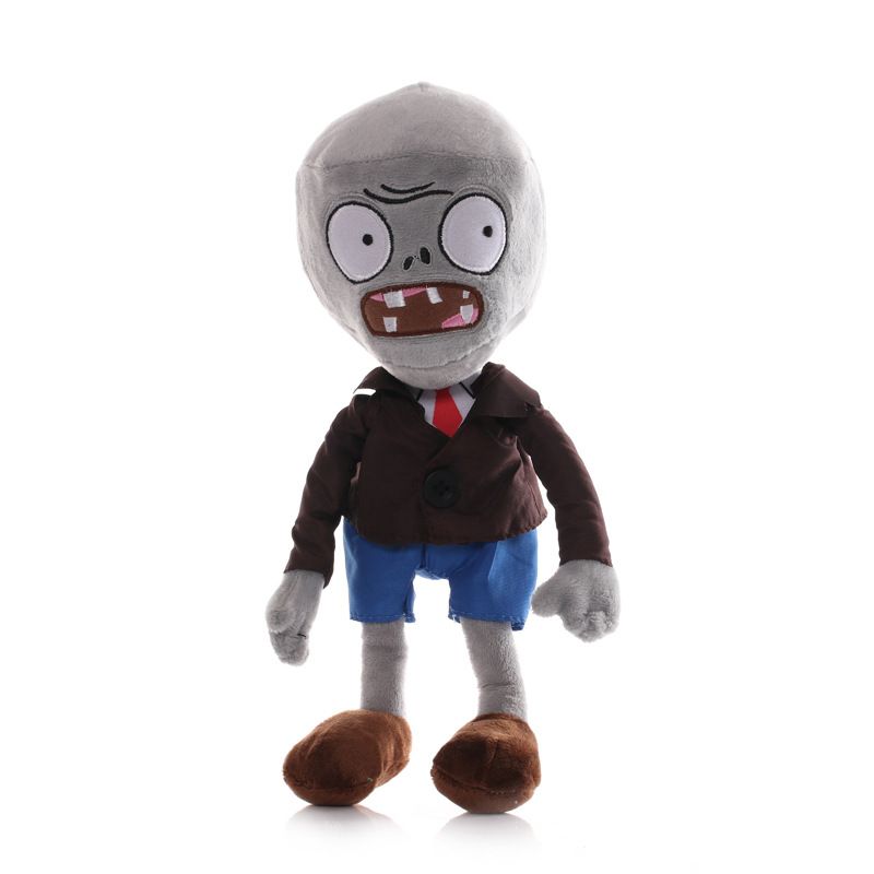 2020 Plants VS Zombies Plush Toy Stuffed Animal Grey Zombie 28cm/11Inch