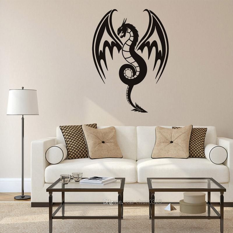 Acheter Hot Dragon Modèle Salon Bureau Décoration Murale Amovible