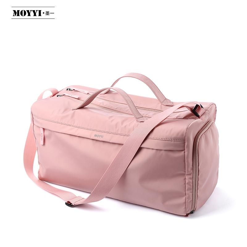 Big Compartment Waterproof Pink Travel Duffle Bag Factory Wholesale Custom Outdoor Lightweight ...