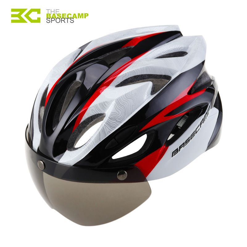 mtb helmet goggles