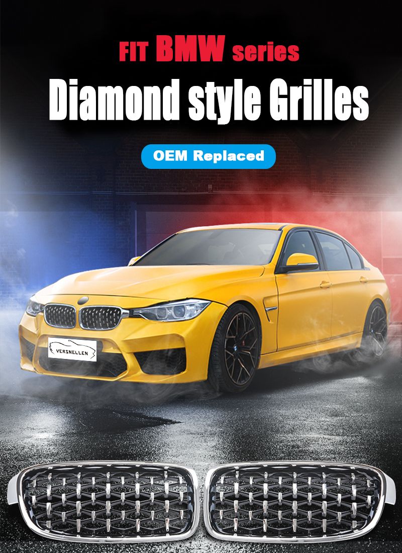 2021 New Diamond Style Grill For BMW 4 Series F32 F33 F36 ...