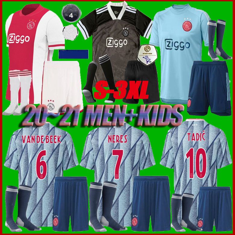 2020 NEW 2020 Ajax FC Soccer Jersey 2020 2021 PROMES VAN ...