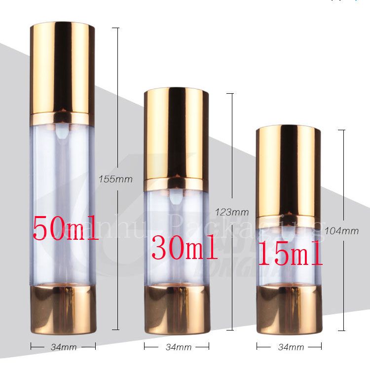 Download 2021 Metal Airless Pump Empty Cosmetic Bottles, Cream ...