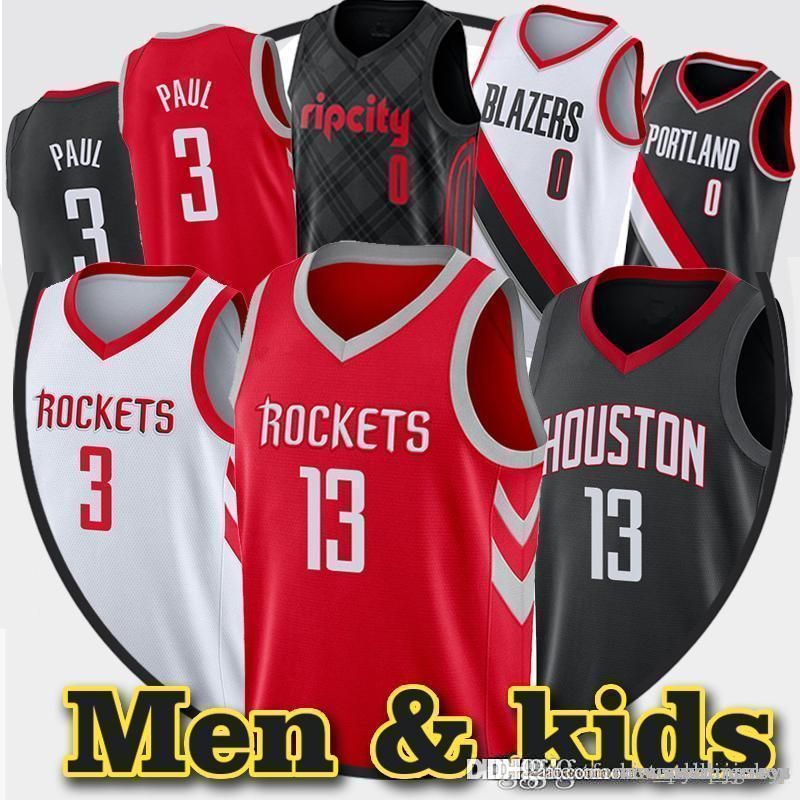 rockets jersey kids