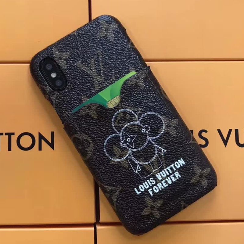 luxury brand sunflower robot pattern printing insert card phone caseluxury brand sunflower robot pattern printing insert card phone case for iphone x xs xr xs max 6 6s 7 8 7 8plus leather hard case phones cases silicone