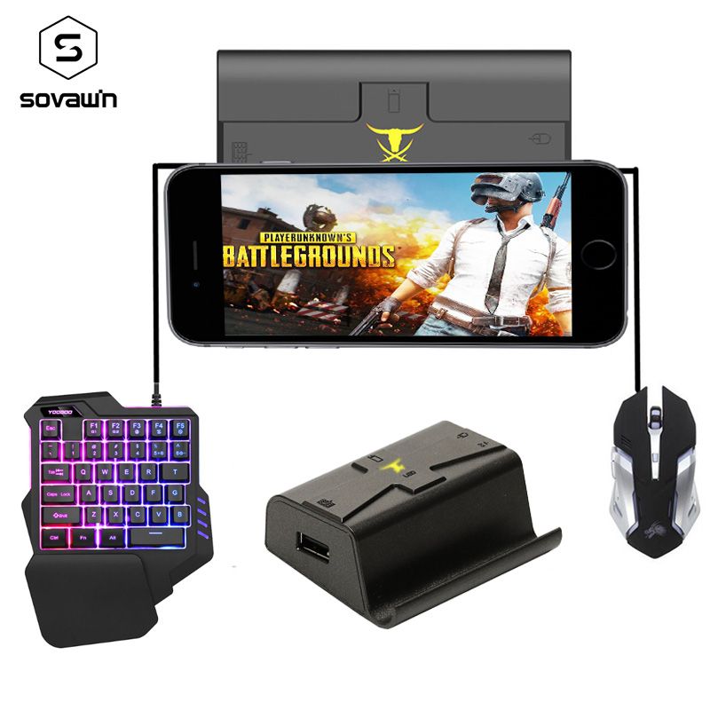 Sovawin G1x Plug And Play Pubg Mobile Gamepad Controller Gaming - sovawin g1x plug and play pubg mobile gamepad controller gaming keyboard mouse android phone to pc converter adapter l1 r1