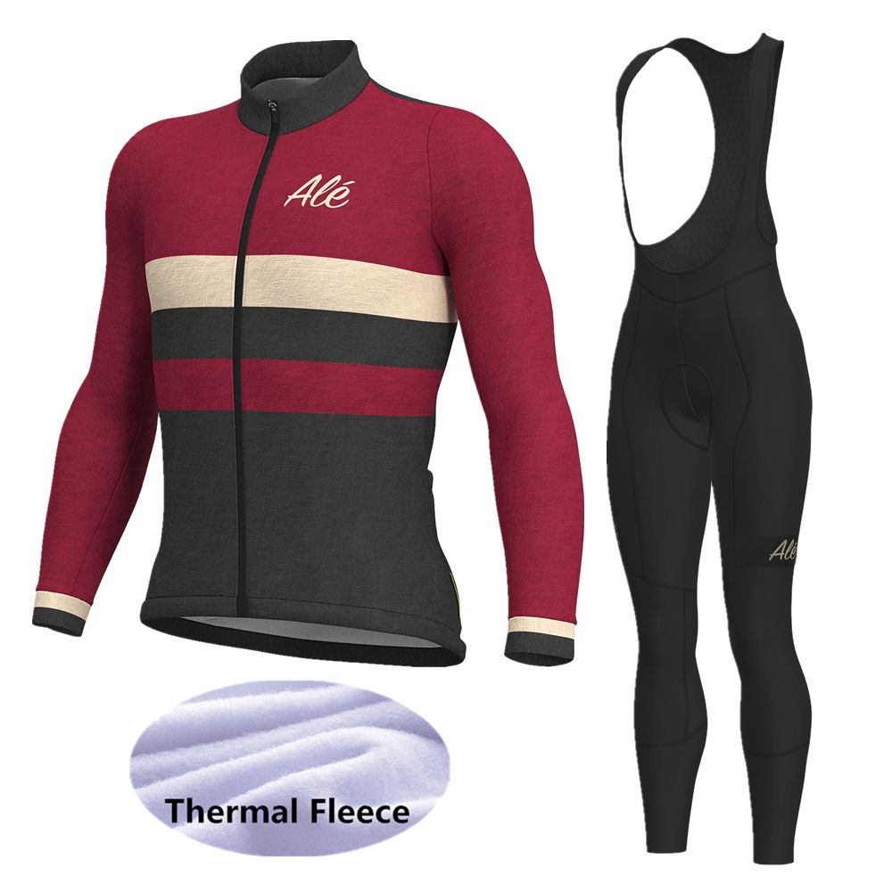 Brand New Team Solo Superia Fleece Thermal cycling Long Sleeve Jersey