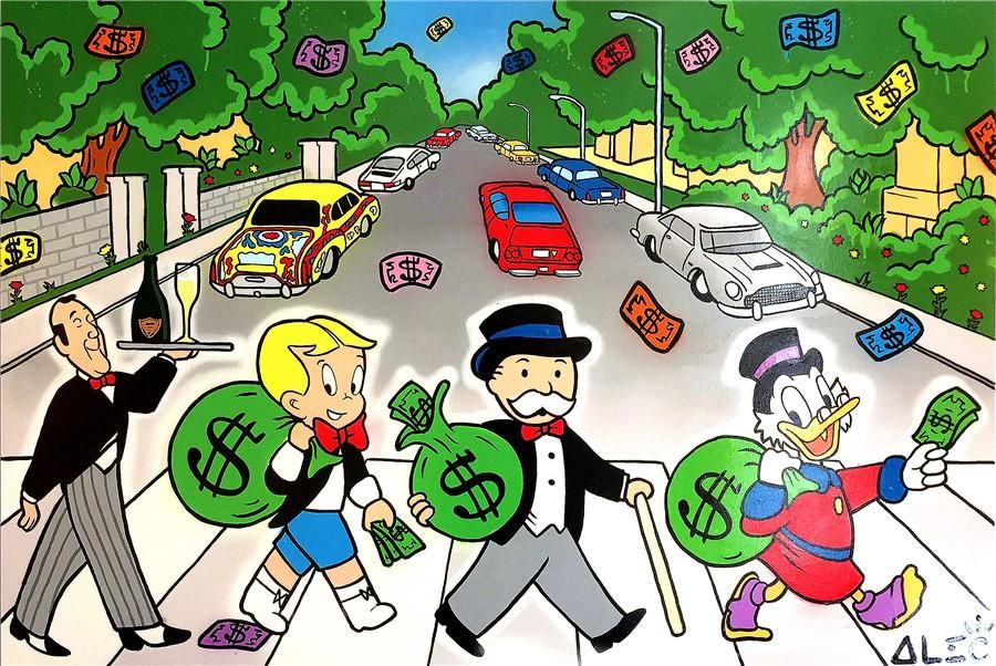 2020 Alec Monopoly 3,HD Canvas Print Home Decor Art Painting Unframed