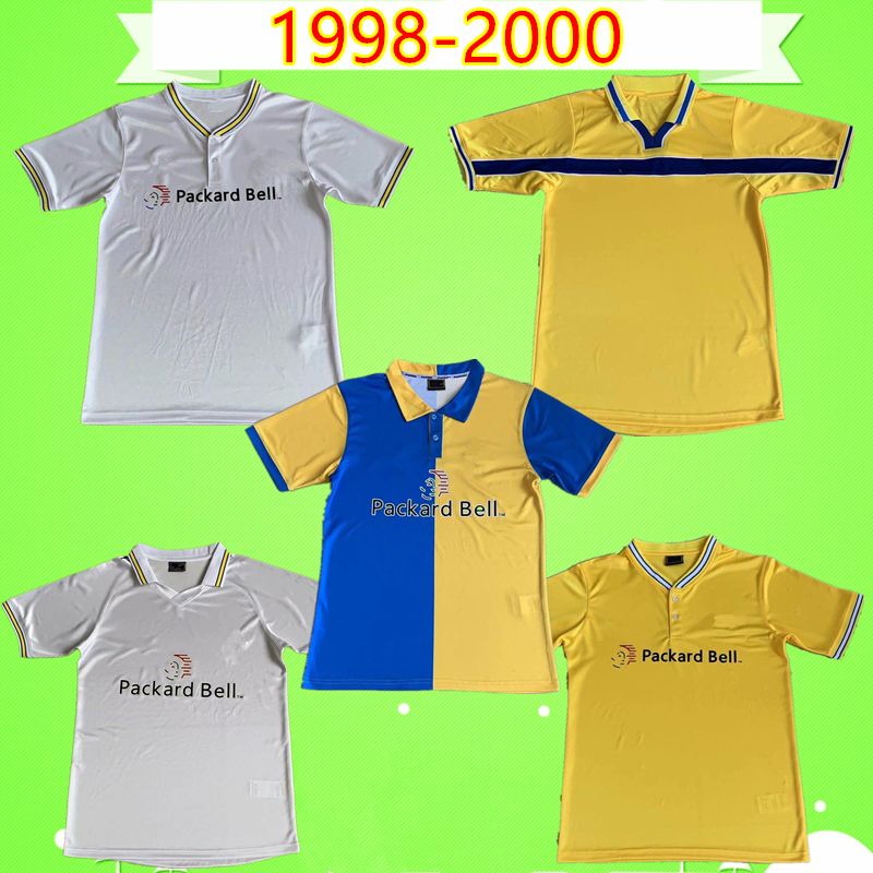 2020 Leeds United Retro Soccer Jersey 1997 1998 1999 2000 Vintage
