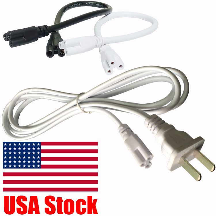 2021 Led Tube Connector Cord T5 Washing Machine Plug Adapter Socket