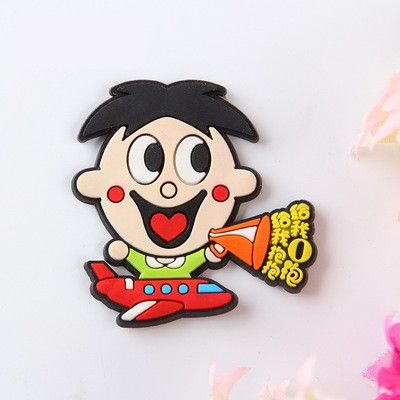 Hot Sale Christmas Fridge Magnets High Quality 3D Magnetic Sticker Kids