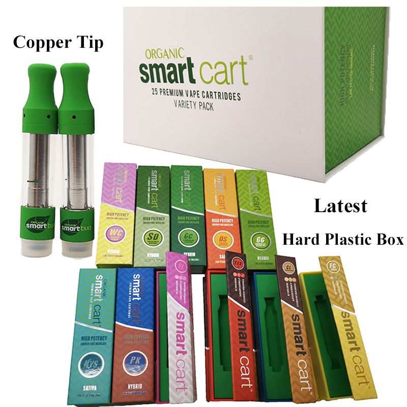 New Smartbud Vape Cartridges 0.8ml Empty Vape Pen Hard Plastic