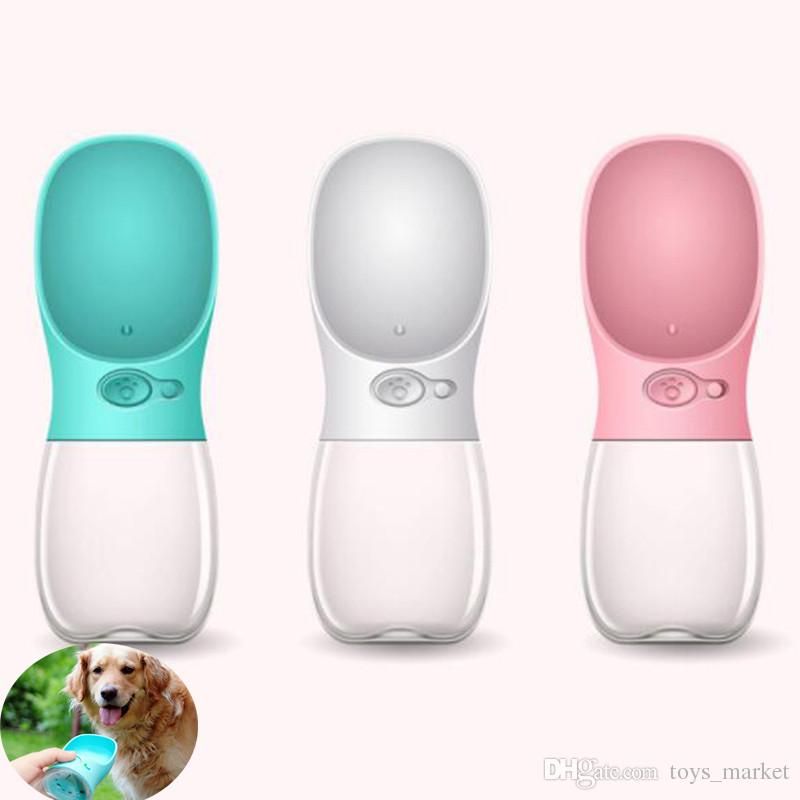 Pet Supplies 350ml Pet Dog Cat Water Bottle Drinking Dispenser