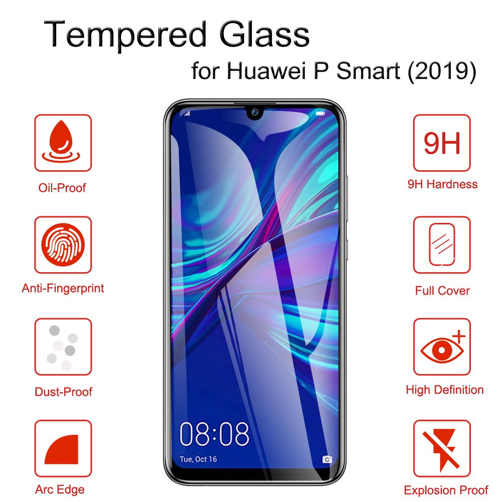 Protector Celular Vidrio Templado Para Huawei P Smart 2019 Protector