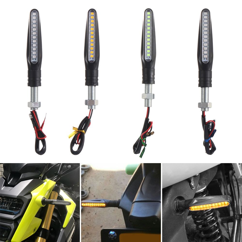 2020 Universal Motorcycle Turn Signal Light 12V Super ...
