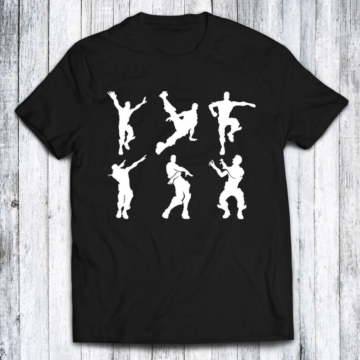 acheter battle royale emoticones danse fortnite t shirt noir et blanc drole de jeu merch dab de 14 67 du yuxin0009 dhgate com - dab fortnite prix