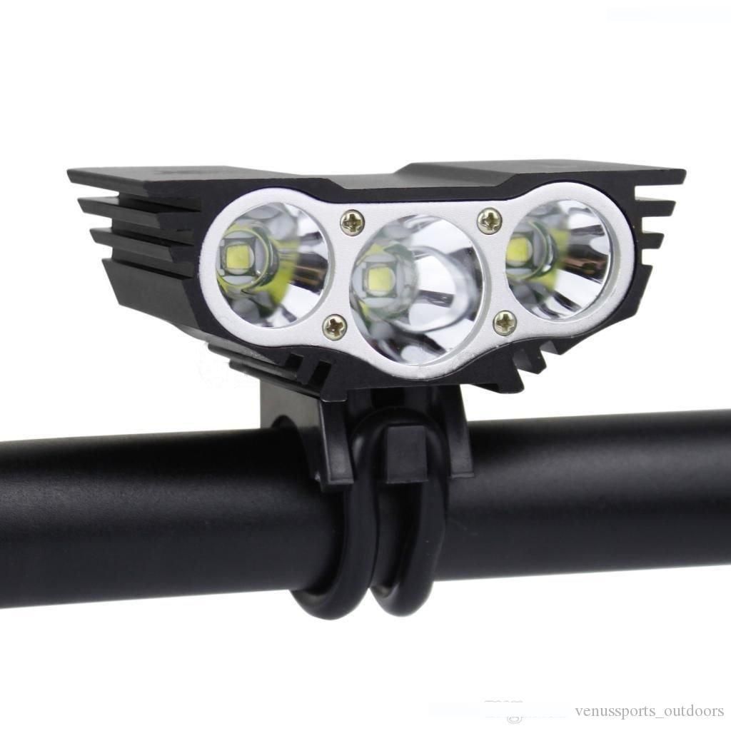 Mountain Bike 18000LM Brightness Front Light Cycling Headlight Signal Tail Lamp