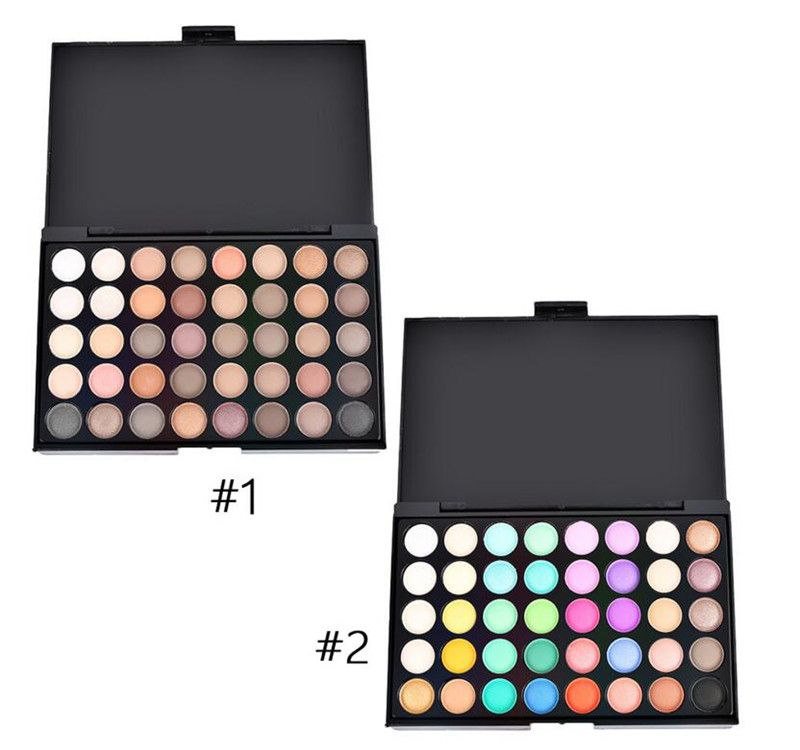 Just Matte Eye Shadow Pallete Make Up Earth Palette Makeup Glitter Waterproof Lasting Makeup Easy To Wear 40 Color Beauty & Health Eye Shadow