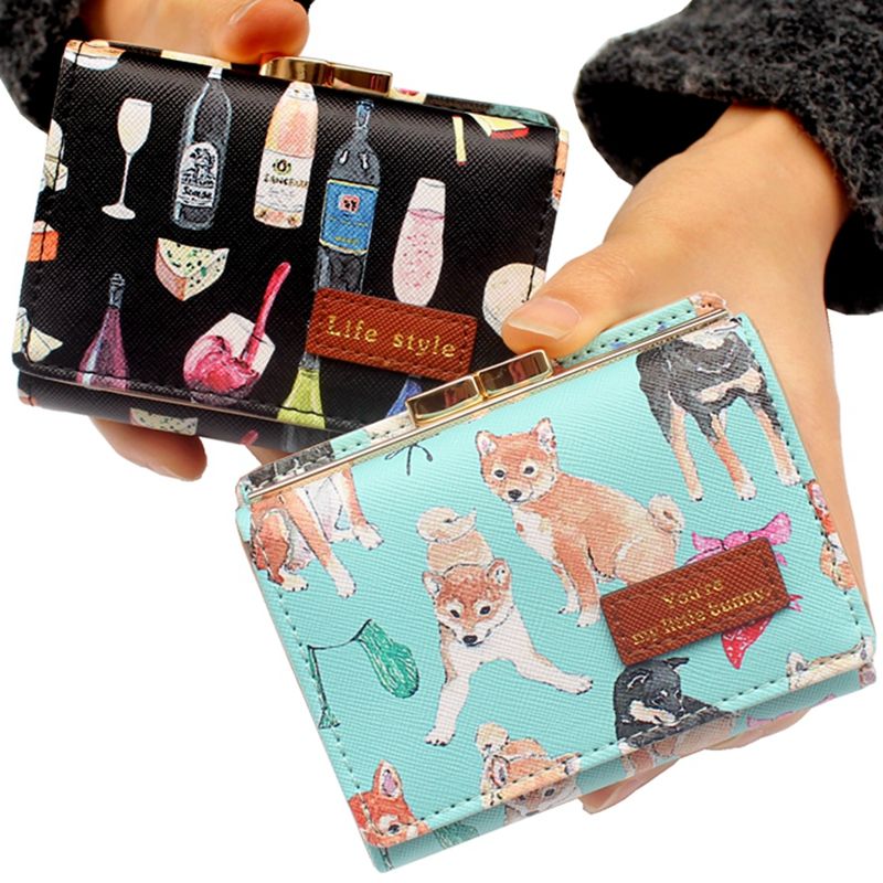 Cartera de dibujos animados para niños y mujeres billeteras lindas Cartera de dibujos animados para niños y mujeres billeteras lindas