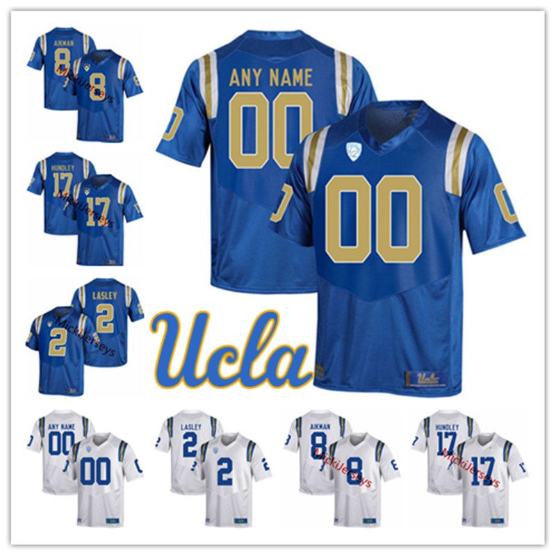 2019 Mens Custom NCAA UCLA Bruins Football Jersey 3 Wilton Speight