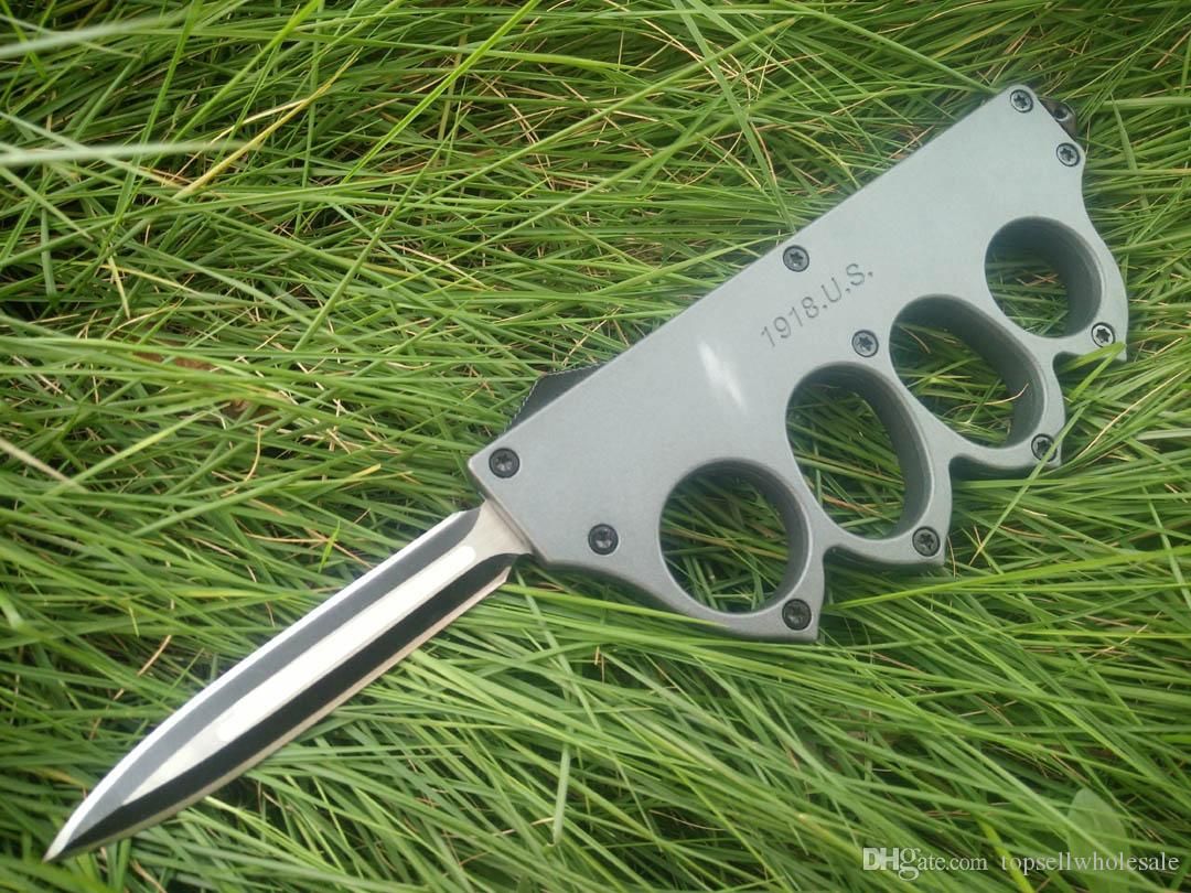 Benchmade 1918 Push Knife BM3300 Combat CNC Italian Style Folding Blade