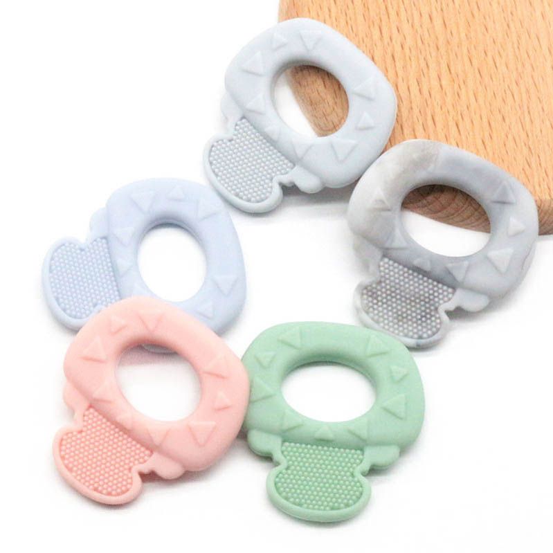 2020 Ins 2020 New Baby Silicone Teether BPA Free Teething ...