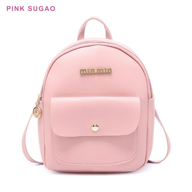 Hot Pink Mini Backpack Purse Literacy Basics