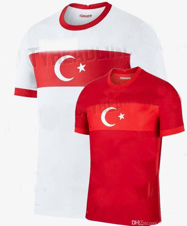 2021 20 21 National Team Turkey Soccer Jersey Home Away Calhanoglu